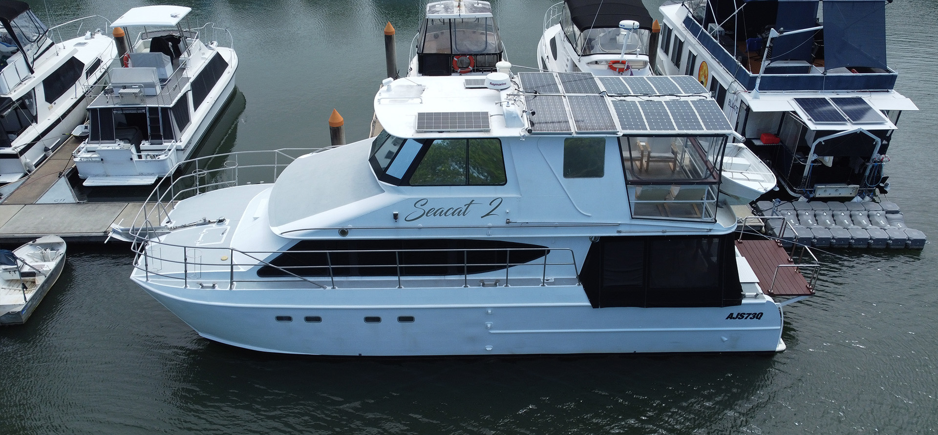 2004 Custom 50ft Alloy Catamaran | Seacat 2