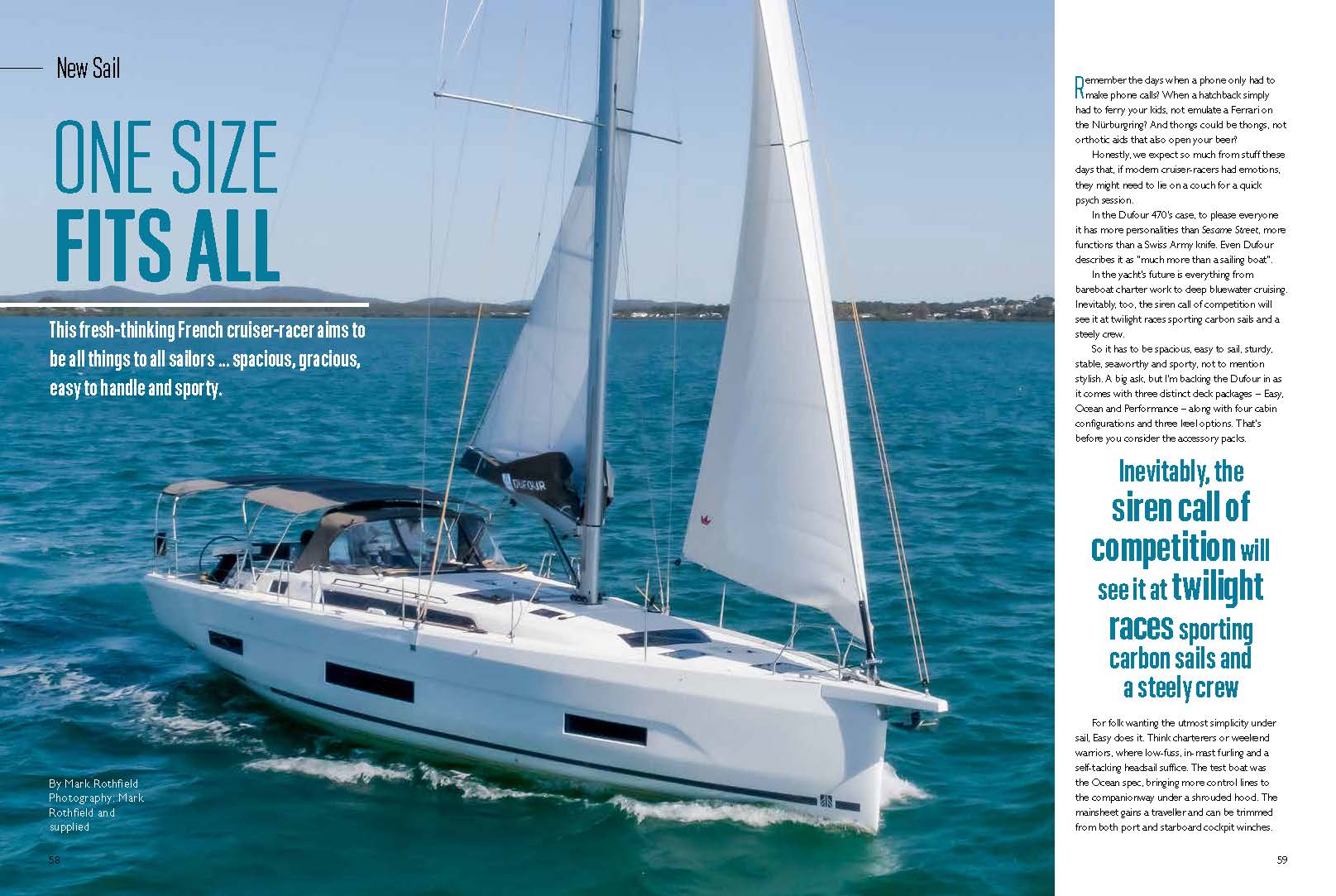 Dufour 470: One Size Fits All