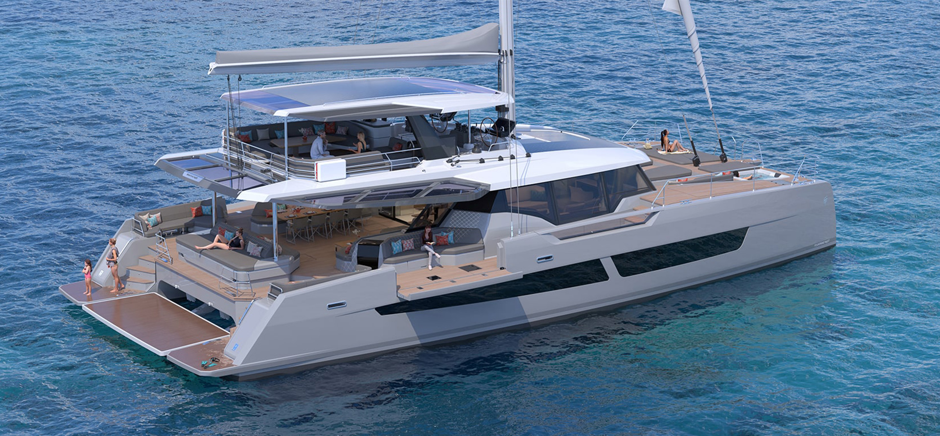 Fountaine Pajot Sailing Catamarans | Thíra 80