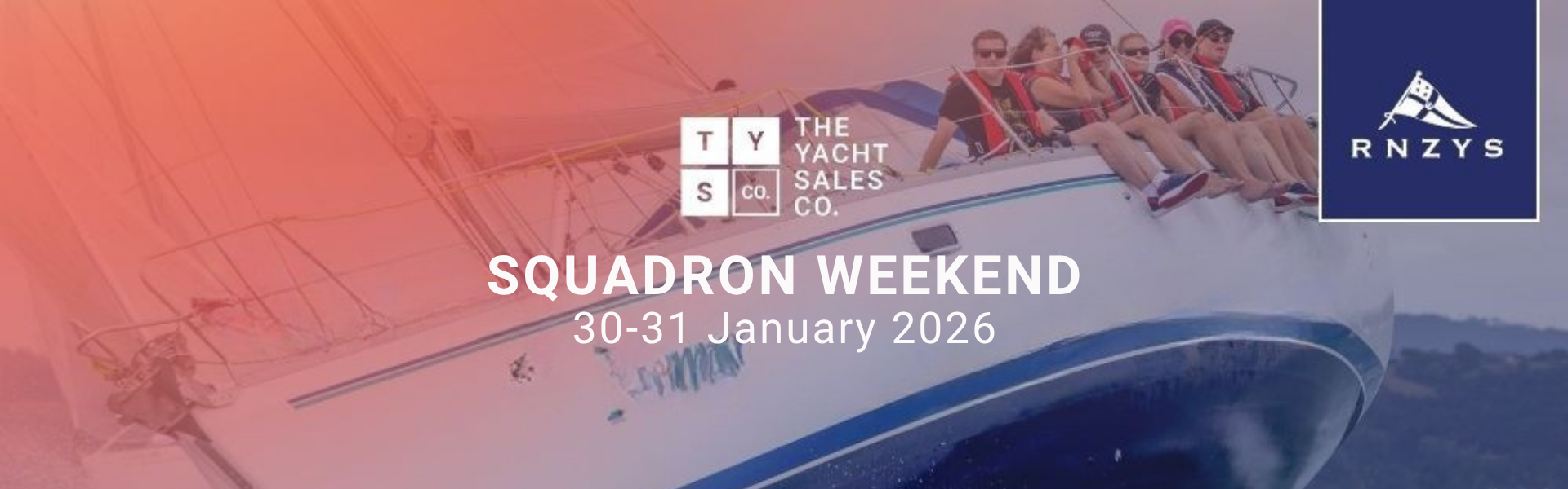The Yacht Sales Co. NZ Squadron Weekend 2026