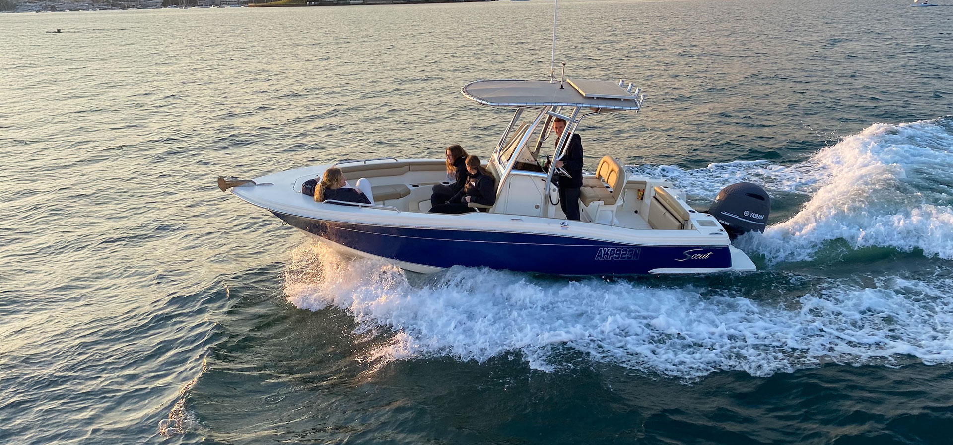 2019 Scout Boats 215 XSF | Azul