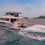 Longreach 58 power catamaran