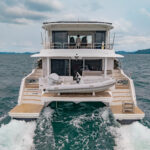 Longreach 58 power catamaran