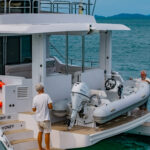 Longreach 58 power catamaran
